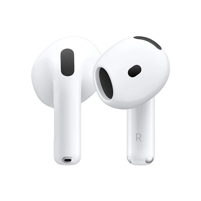 Apple - AirPods 4 with Active Noise Cancellation - White