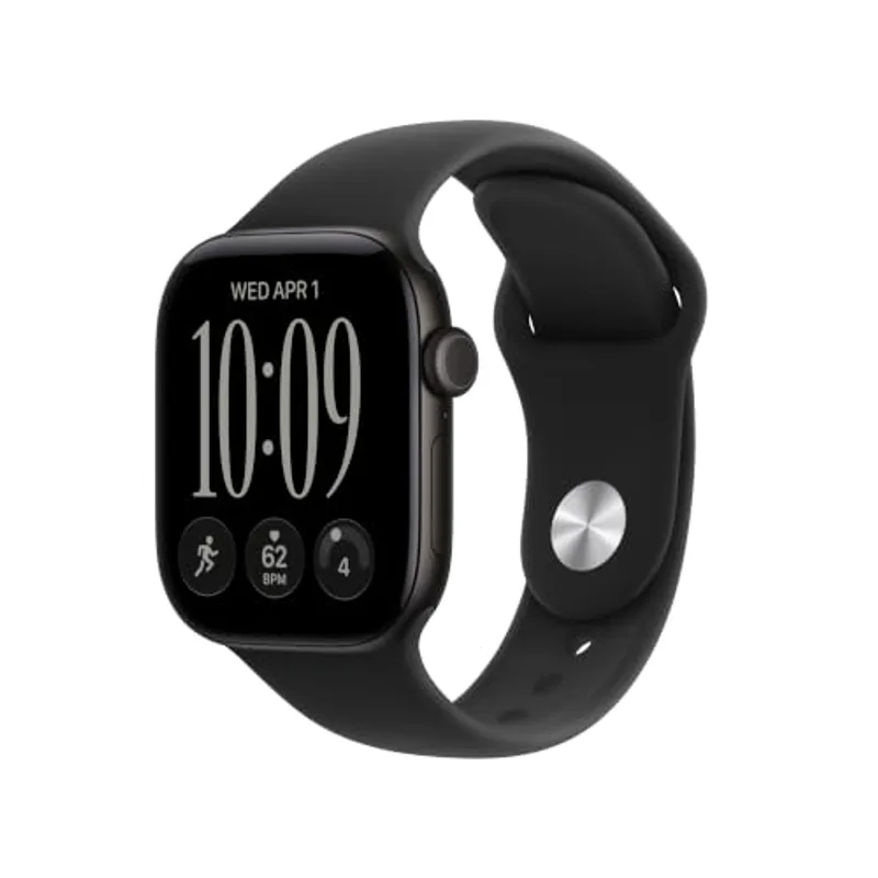 Apple Watch Series 12 - 42mm - Sport Band - S/M · Black · MJEA4LS/A