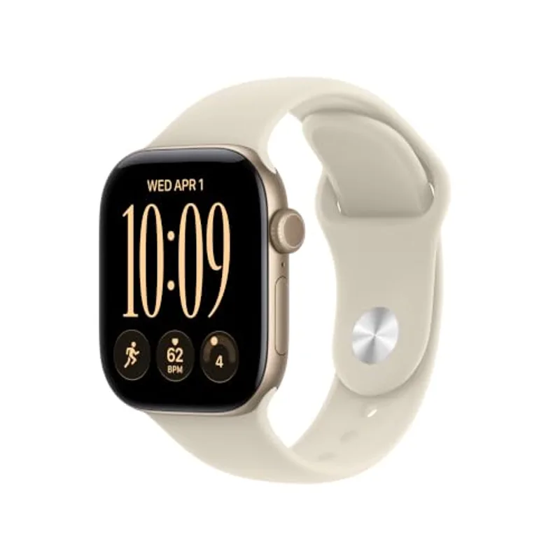 Apple Watch Series 12 - 42mm - Sport Band - S/M - Light Gold - MJED4LS/A