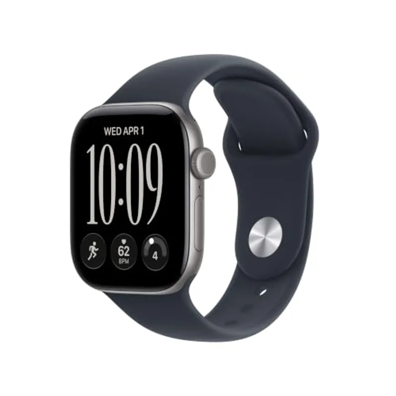 Apple Watch Series 12 - 42mm - Sport Band - S/M - Space Gray - MJE74LS/A